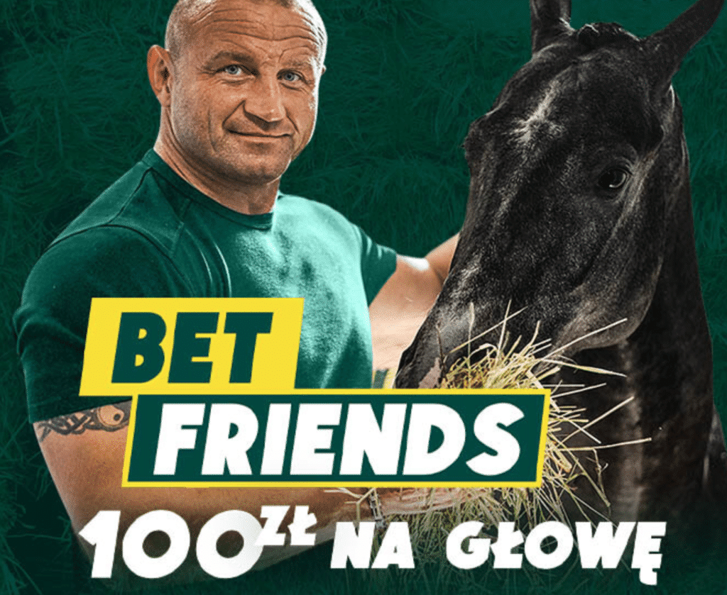 Bet Friends - 100 zł na głowę za zaproszenie