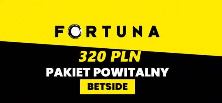 Fortuna bonus powitalny | 320 zł na start w 2024 roku