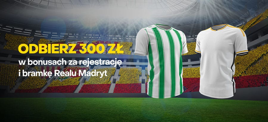 Real Betis - Real Madryt bonus 300 zł w promocji Fortuna