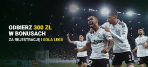 300 zł za gola Legii z Alkmaar w Fortuna (14.12)
