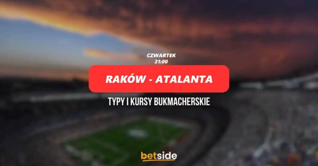 Raków - Atalanta typy, kursy