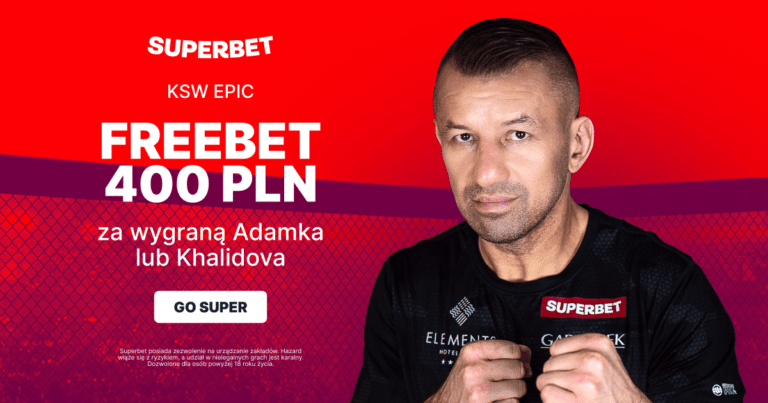 Adamek – Chalidov: 400 zł w Superbet (24.02)