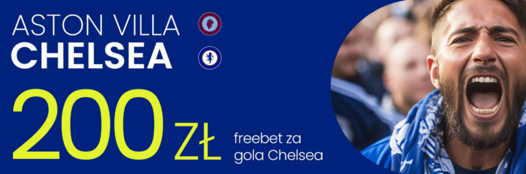 Aston Villa – Chelsea Londyn: kurs 200.00 w promocji Etoto (07.02)