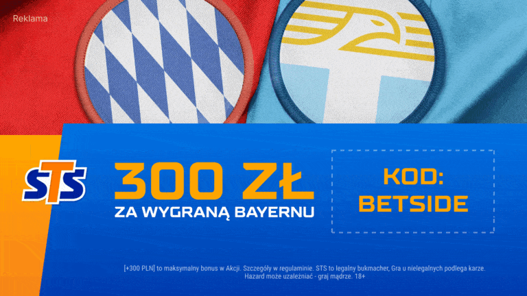 Bayern Monachium – Lazio 300 zł w STS (05.03)