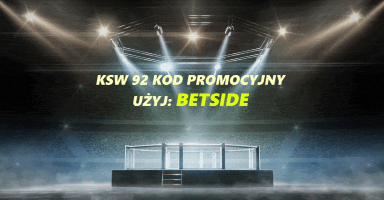 KSW 92 kod promocyjny | Najwyższe bonusy na galę (16.03)