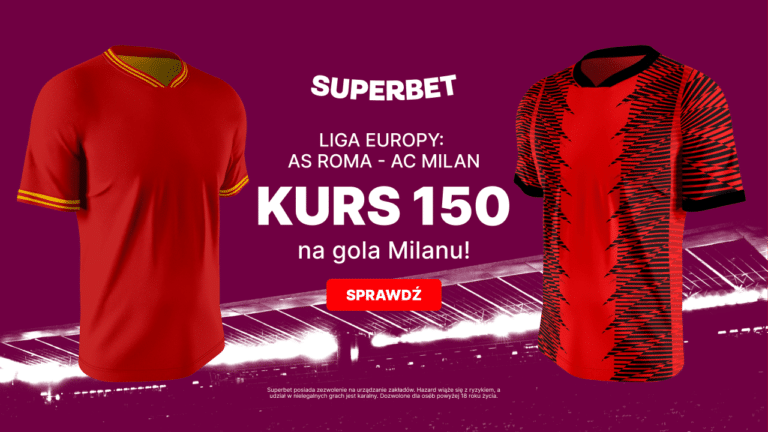 Roma – Milan: promocja – bonus 300 zł w Superbet (18.04)