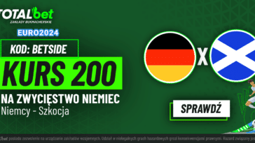 Niemcy - Szkocja kurs 200.00