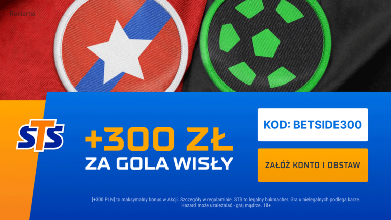 Wisła – Cercle Brugge: 300 zł bonus w promocji STS (22.08)