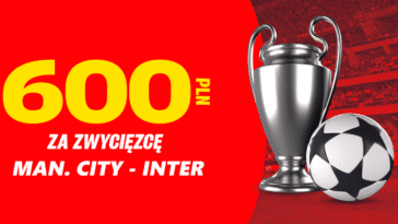 City - Inter 600 zł w Superbet