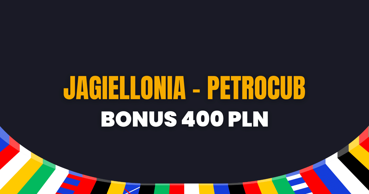 Jagiellonia - Petrocub bonus 400 zł w Superbet