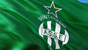 st. etienne flaga