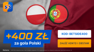 Polska - Portugalia 400 zł STS