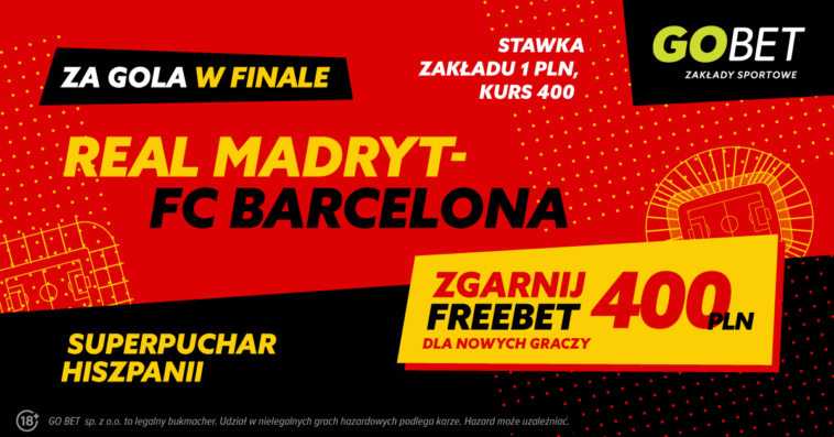 Gobet Real Barcelona 400 zł