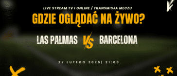 Las Palmas - Barcelona gdzie oglądać