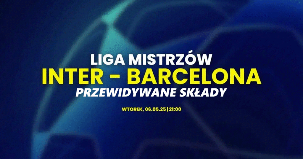 Inter - Barcelona przewidywane składy