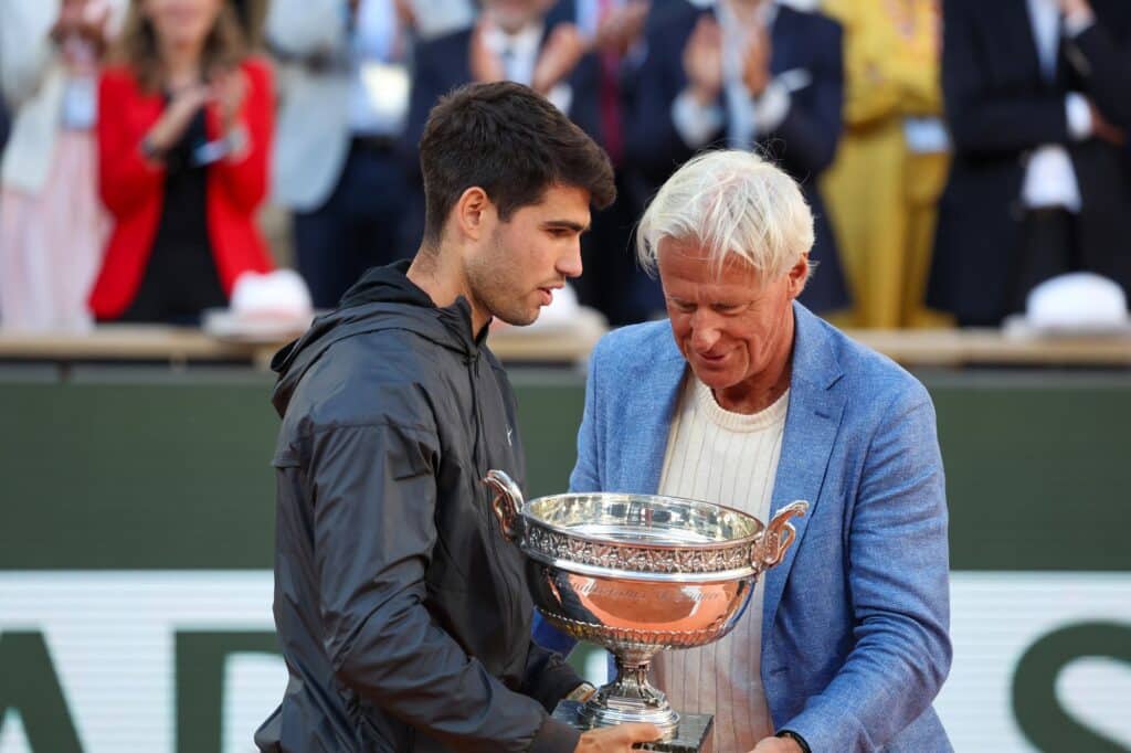 Alcaraz, tenis, typy