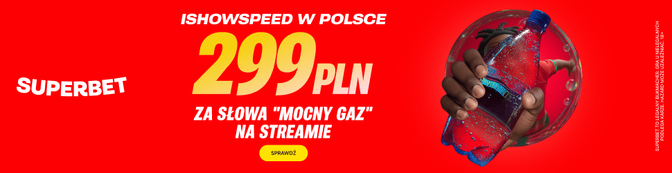 ishowspeed 299 zl superbet