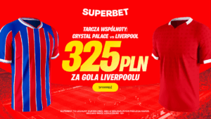 Crystal Palace - Liverpool 325 zł od Superbet