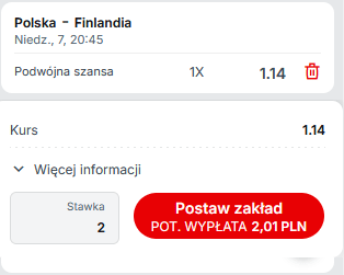 finlandia polska 400 zl superbet kupon