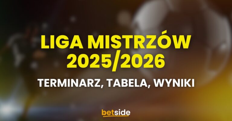 Liga Mistrzów 2026/2027: terminarz, tabela i wyniki meczów