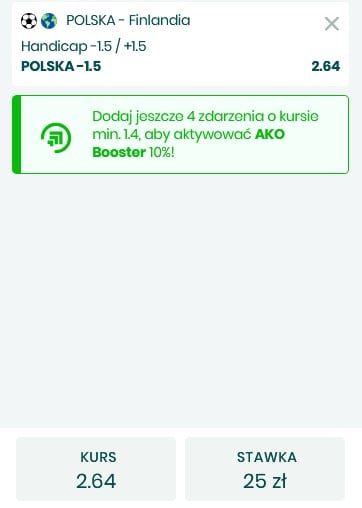 polska finlandia 250 betfan kupon