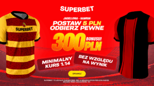 Jagiellonia - Hamrun 300 zł od Superbet (02.10)