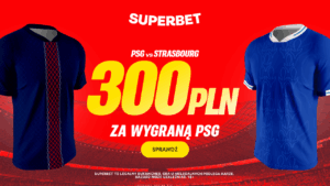 PSG - Strasbourg 300 zł od Superbet (17.10)