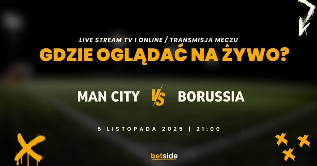 Manchester City - Borussia Dortmund transmisja (05.11)