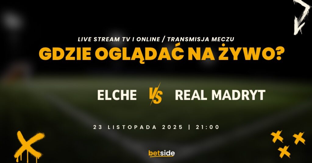 Elche - Real transmisja (23.11)