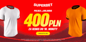 Polska - Holandia 400 zł w Superbet (14.11)