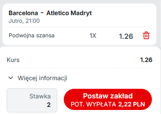 barca atletico kupon sb