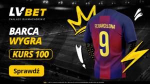 Barcelona - Oviedo kurs 100.00 w LVBET (24.01)