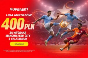 City - Galatasaray 400 zł w Superbet (28.01)