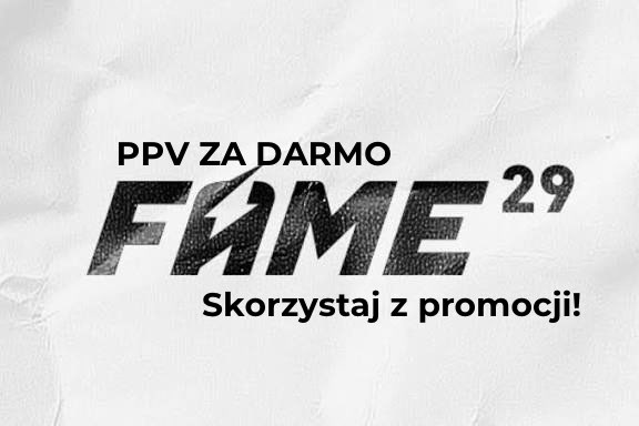 FAME 29 kody PPV w promocji Superbet