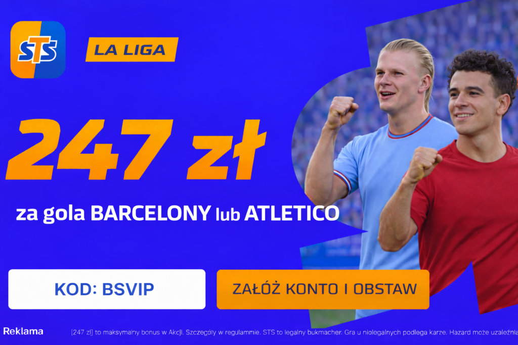 Atletico - Barcelona 247 zł w Sts (12.02)