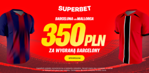 Barcelona - Mallorca 350 zł w Superbet (06.02)
