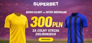 Bodo - Inter 300 zł za celny strzał Zilińskiego (18.02)