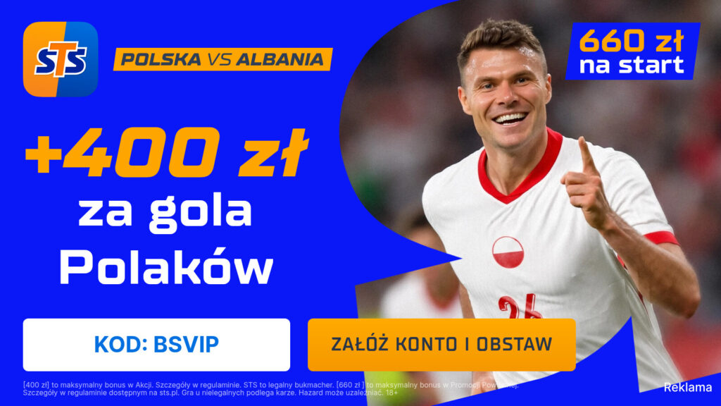 Polska - Albania 400 zł w STS (26.03)