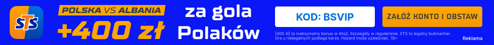 polska albania 400 zl w sts baner