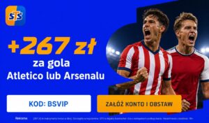 STS: Atletico - Arsenal 267 zł