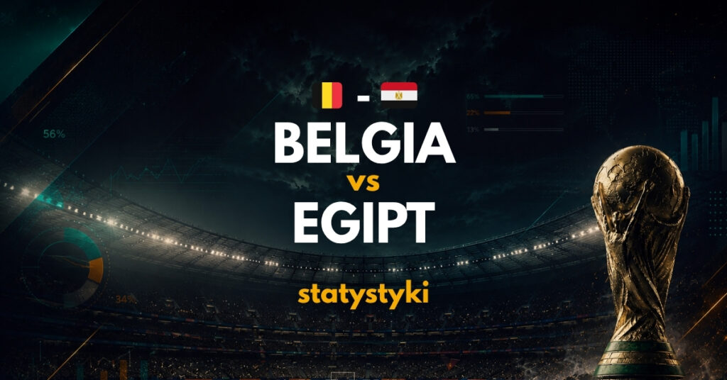 Belgia - Egipt statystyki (15.06)
