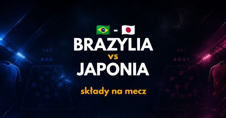 Japonia – Brazylia: składy na mecz – znamy oficjalne!