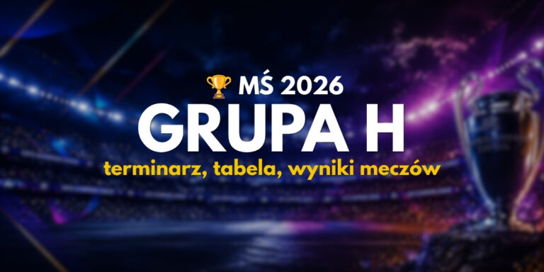 MŚ 2026 Grupa H: terminarz, tabela, wyniki meczów
