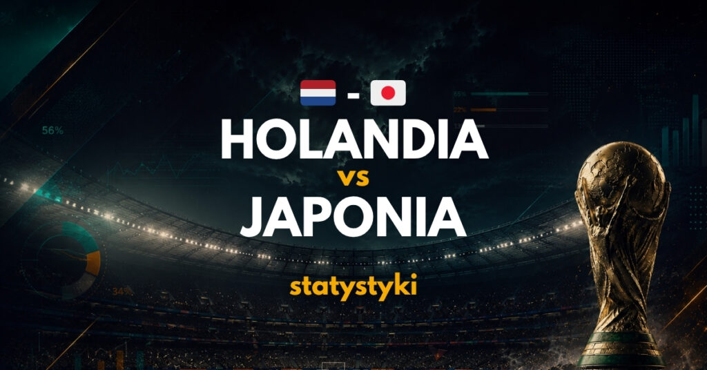 Holandia - Japonia statystyki (14.06)