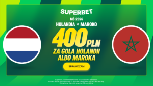 Holandia - Maroko 400 zł Superbet (30.06)