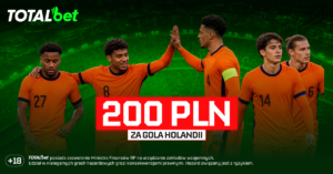 Holandia - Szwecja 200 zł Totalbet (20.06)