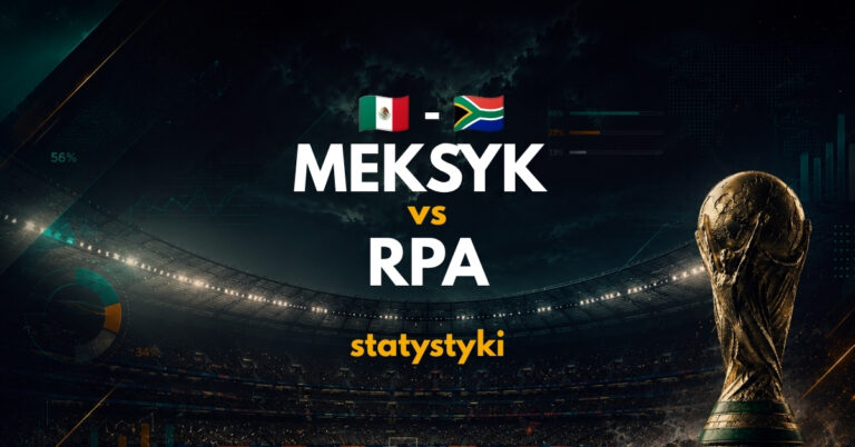 Meksyk – RPA: statystyki przed meczem, zapowiedź (11.06.26)