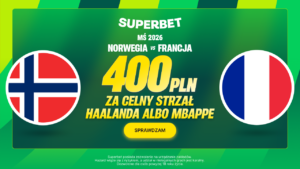 Norwegia - Francja Superbet 400 zł