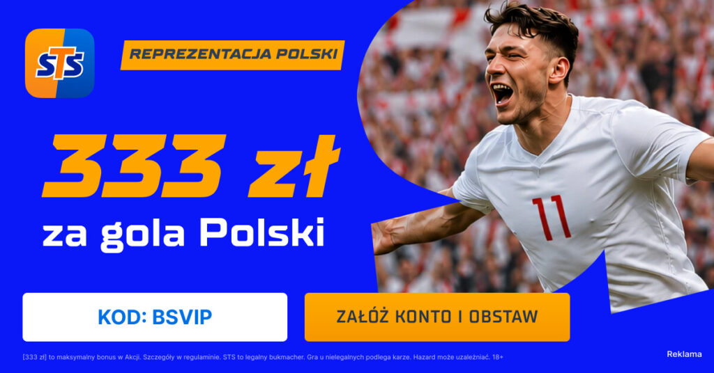 Polska - Nigeria 333 zł w STS (03.06)