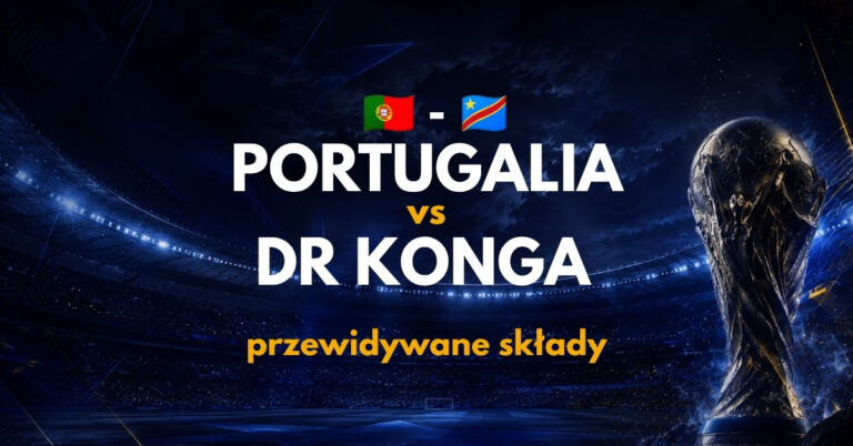 Portugalia – DR Konga: przewidywane składy (17.06)